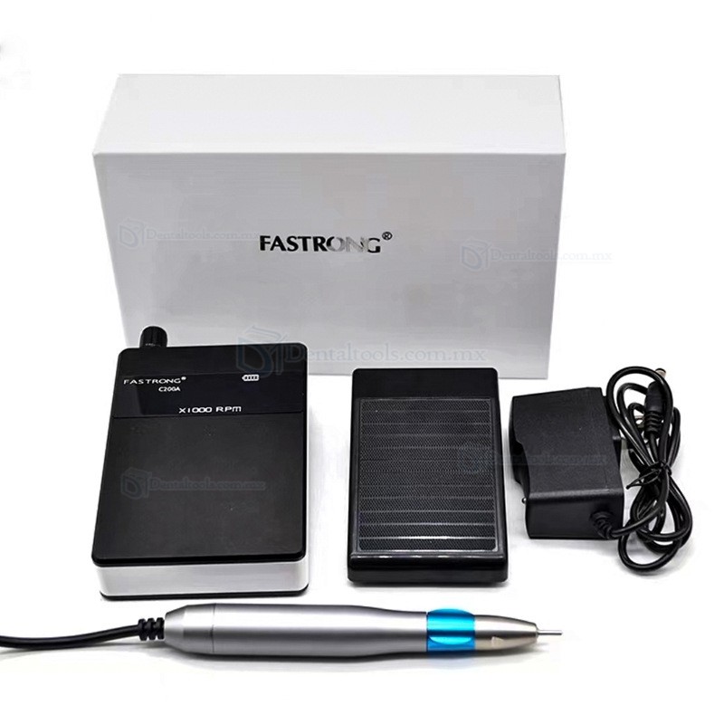 FASTRONG C200A Micromotor Dental Port&aacute;til Sin Escobillas con Bater&iacute;a para Pulido